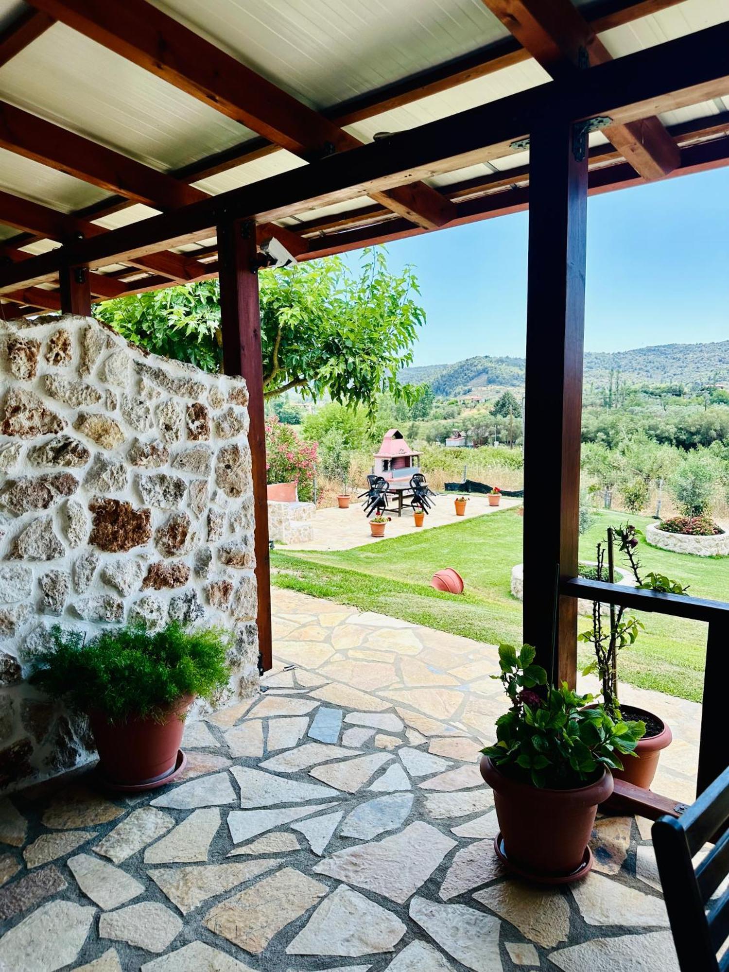 Villa Ktima Panagias Ormos Panagias Exterior foto